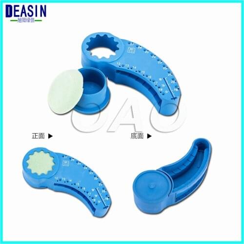 2018 Deasin 1 Pc New Arrival Ental Twin Block Endo Files Reamer Measure Tools Accessory Endodontic Ruler Test Board