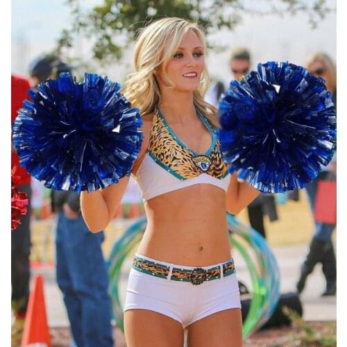 Hot saling 1pcs Cheerleading Pom Poms Aerobics Show Dance Hand Flowers Cheerleader Pompoms Football Basketball match