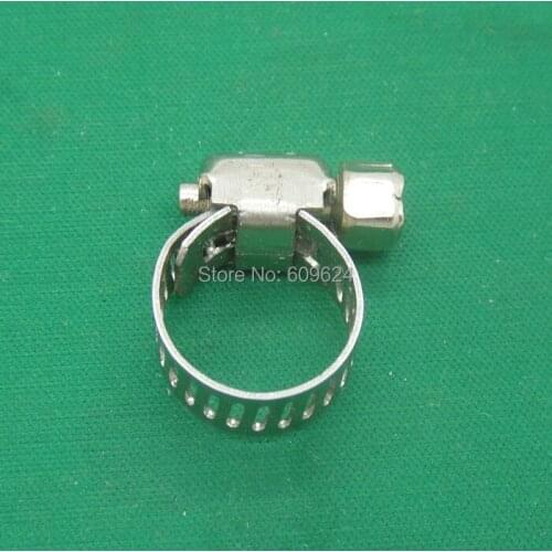 10pcs/lot 9-16mm Hose clamp ring clamp for water cooling pipe