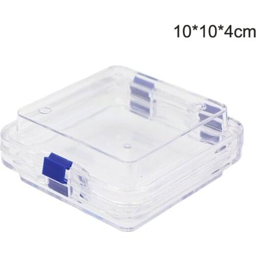 10pcs dental lab Denture Storage box membrane box retainers case with film