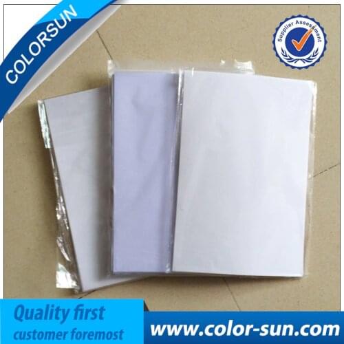 200*300mm/A4 PVC card printable pvc business cards for Epson printer with no chips on high quality