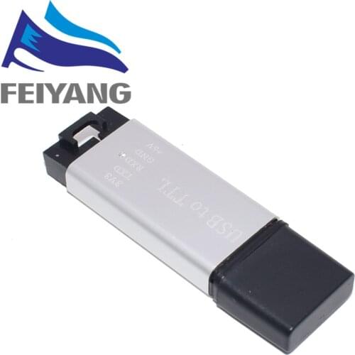 Aluminum shell CP2102 USB 2.0 to TTL UART Module 5Pin Serial Converter STC Replace FT232 Module support 5v/3.3v