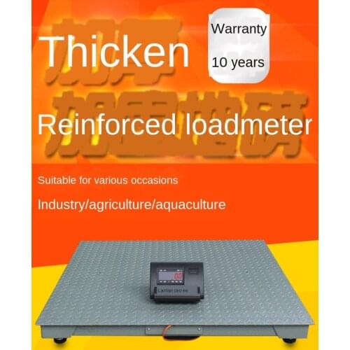 Electronic weighing scale small 1-3 tons industrial logistics 2T animal husbandry called cattle platform scale called pig fence