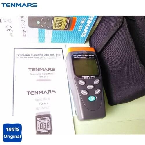 EMF Electromagnetic Magnetic Field Meter Tester Electromagnetic Radiation Detectors TM191