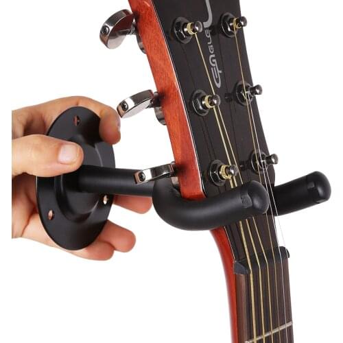 Hook Musical Instrument Display Stand Black Metal Guitar Wall Hanging On The Wall Guitar Hook