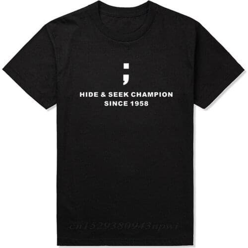 Summer New Funny Programmers Hide & Seek T Shirt Men Tshirt Man Clothing Short Sleeve Camisetas Computer Programming
