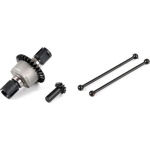 Diff Gear Assembled Kit with Truck Rc Car Parts and Dog Bone Shaft for 1/8 Hpi Racing Savage Xl Flux Rovan Monster