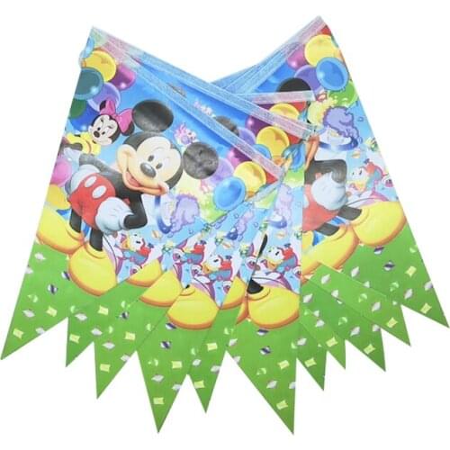 Mickey Mouse Theme Invitation Card Party Decorations For Kids Baby Happy Birthday Wedding Event Party Supplies