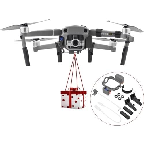 1 Set Professional Wedding Proposal Delivery Device Dispenser Thrower Drone Air Dropping Transport Gift for DJI Mavic 2 Pro/Zoom