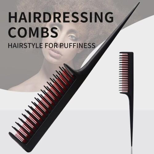 Hot Fashion Fine-tooth Hair Styling Tail Comb Antistatic Hairstyle Mouse Comb Hair Dyeing Picking Comb