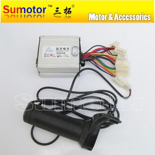 24V 350W brush speed controller with Handle, for motor electric bicycle, electric bike controller, e-bike controller scooter