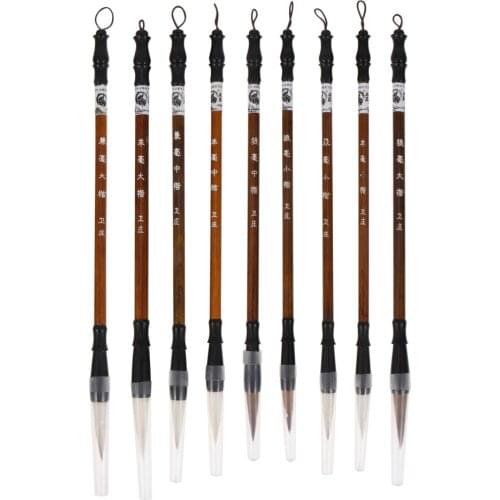 Pcs 1 Bag Writing Brushes Multipurpose Pens Drawing Brushes (Light Brown)