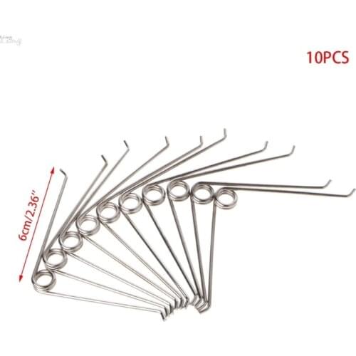 10Pcs V Shape Steel Compression Spring Gardening Scissors Accessories Tool