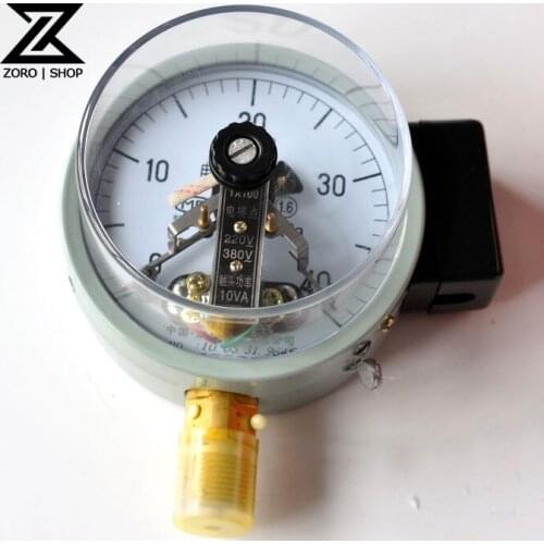 High Quaility Gauge Range 0-0.1MPA Electric Contact Pressure Gauge YX-100