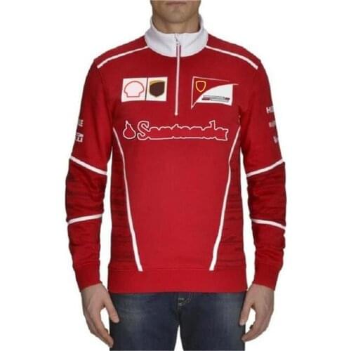 2021 F1 Formula One racing short-sleeved T-shirt team uniform 2021 casual sports round neck Tee polyester material customization