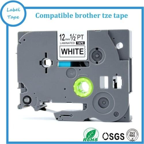 5PK 12mm Brother Very Strong Adhesive tape P-touch Tze tape Tze-S231 Tzes 231
