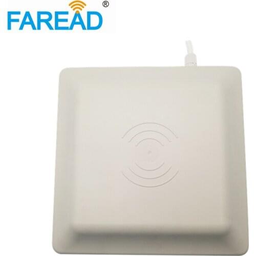 8Dbi Antenna 8Dbi RS232,RS485,Wiegand 860-960Mhz UHF integrated RFID reader writer for parking,gate,door,car management