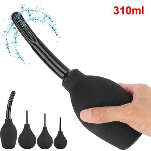 Anal Cleaner Anal Shower Enema Bulb Vagina Cleaner Douche Masturbator Enema Cleaning Container Health Hygiene Tool