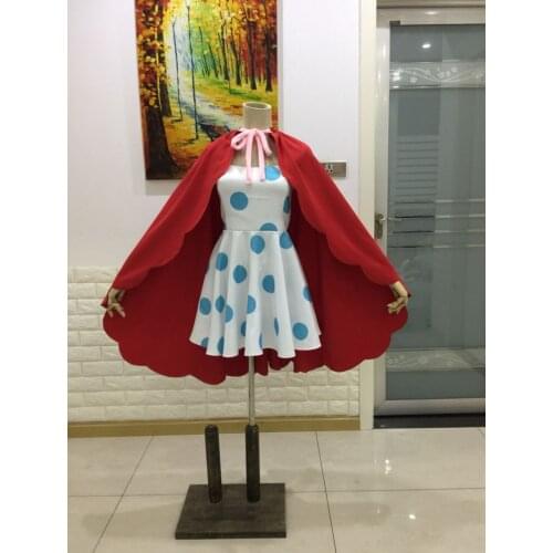 Anime ONE PIECE Sugar Cosplay Costume Fancy Party Lolita Dress for Halloween Christmas Dress
