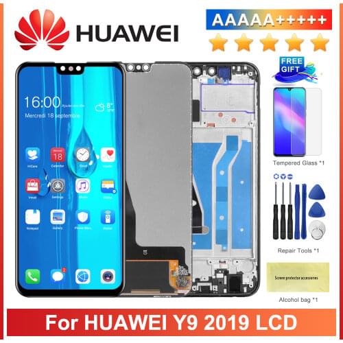 6.5'' Original Y9 2019 LCD with Frame Replacement for HUAWEI Y9 2019 / Enjoy 9 Plus Display Touch Screen Digitizer Assembly