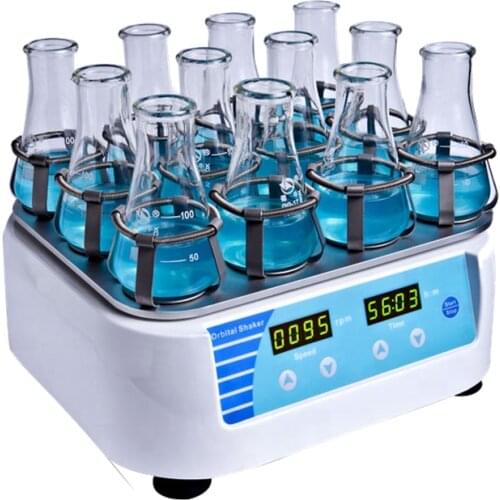 GS-10 Orbital Incubator Shaker Lab Shaking Equipment For Flask with Various Platform Best Price