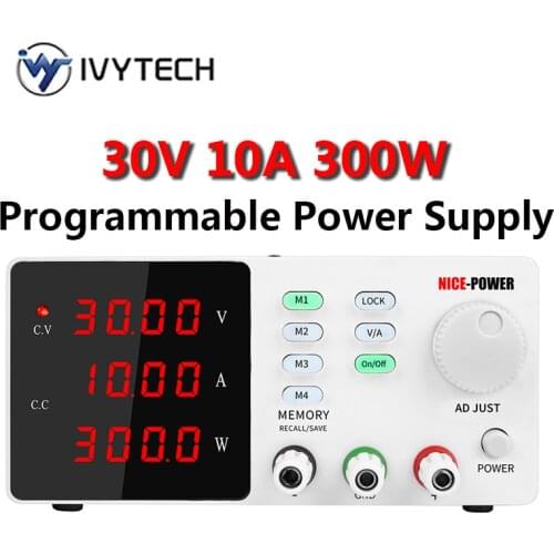 Programmable laboratory power feeding 30v 10a Lab Power supply unit for pc voltage regulator Precise adjustment Source 120V 3A