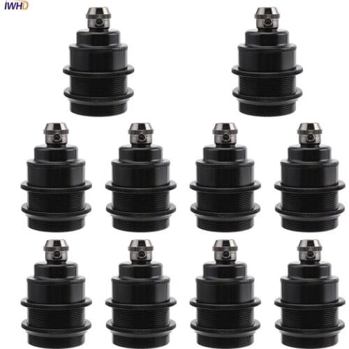 IWHD Loft E27 Lamp Holder DIY Vintage Douille E27 Bulb Holder Retro Filling E27 LED Base For Homekit Lamp Socket
