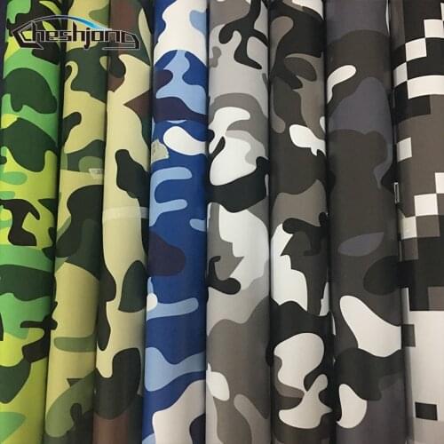 Camo Vinyl Pvc Wrap Film Army Camouflage Motorcycle Car Stickers Waterproof Auto Vechicle Decal Car Accessories Decals