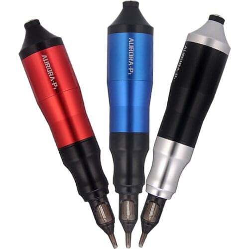 Permanent Makeup Eyebrow Beauty Lips Cartridges Needles Machine Tattoo Pen Strong Motor Small Heat 3 Colors