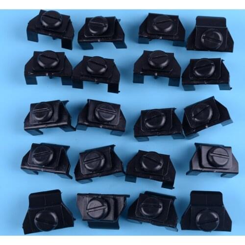 CITALL 20 Sets Car Front Fender Bumper Cover Clip Kit Fit for Toyota Camry Corolla Lexus Highlander Prius 53879-58010