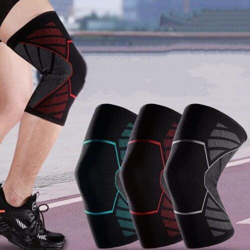 Knee Compression Sleeve Support For Sports Protective Injured Joint Pain Relief And Improve Athletic Performance