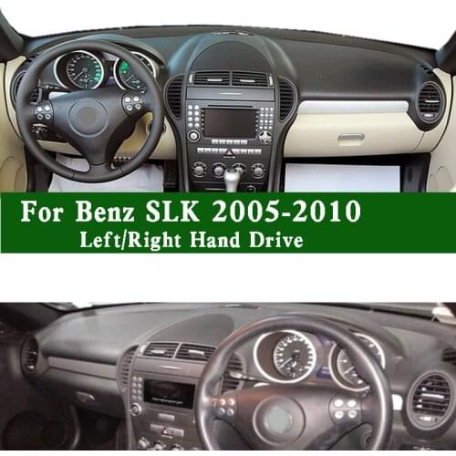 Fits Mercedes-Benz SLK 55 200 280 300 Kompressor AMG R171 2005 2006 2007 2008 2009 2010 Dashmat Dashboard Cover Pad Dash Mat
