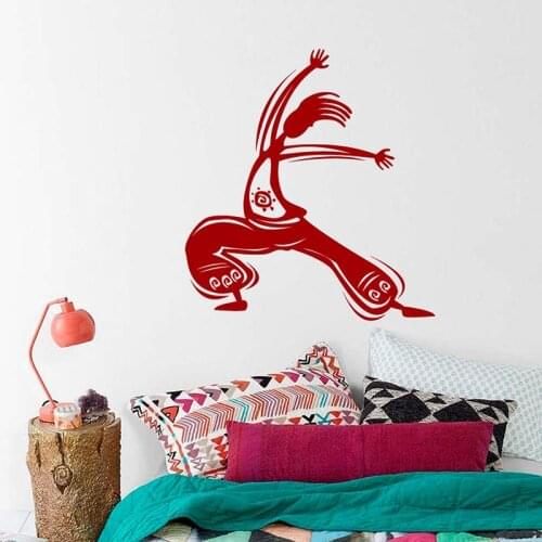 Wall Decals Little Yogi Namaste Yoga Eastern Symbol Meditation Wisdom Any Room Vinyl Sticker Home Decor Living Room Murals S224