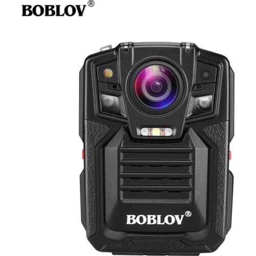 BOBLOV D7 1080P Body Worn Camera Police cam 32GB/64GB Security IR Infrared Lens mini Wearable body cam gizli kamera Dropshipping
