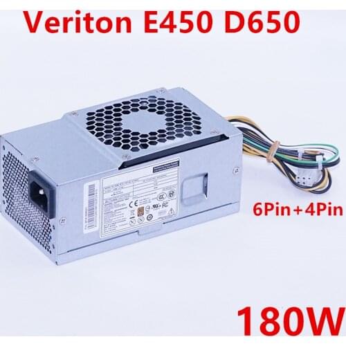 New PSU For Acer Veriton E450 D650 6Pin 180W Power Supply FSP180-10TGBAA PA-1181-10AC PA-1181-10AB D17-180P2A HK280-72PP