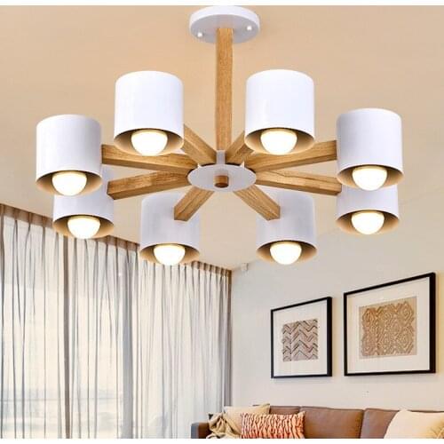 Industrial Iron Ceiling Light Living Room Lighting Nordic 220V E27 LED Lamp