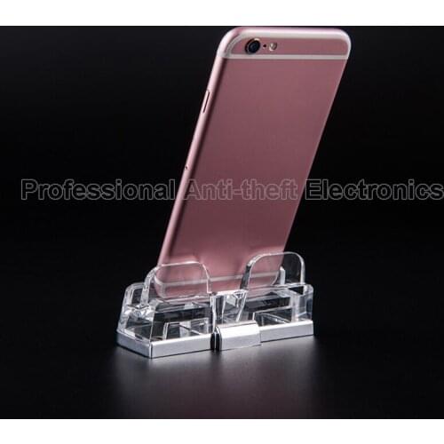 Clear acrylic mobile phone display stand holder 10pcs