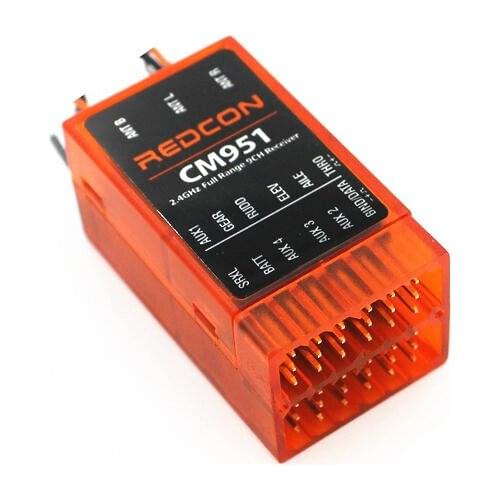 REDCON CM951(AR9020) High-speed 2.4GHZ 9CH DSM-X DSM2 Receiver with Satellite Receiver Compatible for Dxe Remote Control