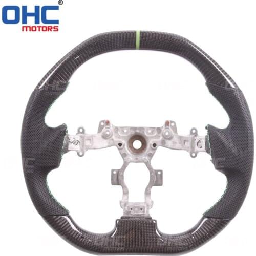Real Carbon Fiber steering wheel for GT-R R35 Sky-line Flat Bottom Flat Top