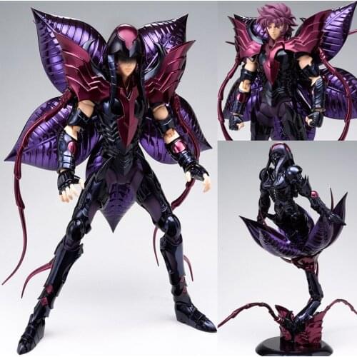 Tronzo Original Bandai Saint Seiya Alraune Queen Hades Specter Saint Cloth Kuin PVC Action Figure Metal Armor Model Toys