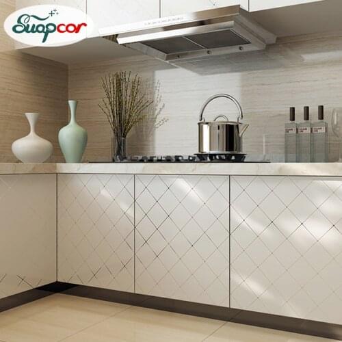 Waterproof Pearl Paint PVC Wallpaper Self Adhesive Wall Paper Furniture Renovation Stickers Kitchen Cabinet Wardrobe Home Decor