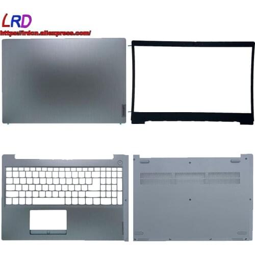 LCD New Rear Lid and Front Frame /Palmrest /Bottom Shell for Lenovo Ideapad 3-15 3-15ADA ARE IML IIL IGL ITL 5CB0X57437 Silver