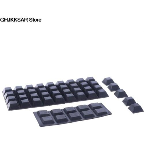 10/20/40Pcs Self-Adhesive Rubber Bumper Stop Non-slip Feet Door Buffer Pad For Home Funiture Accessories