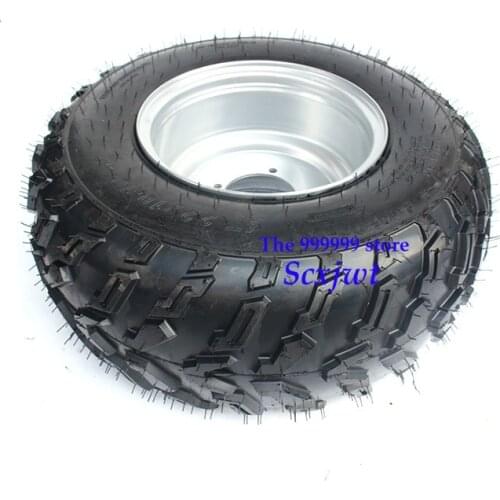 2PCS 2019 Newest Good Quality GO KART KARTING ATV UTV Buggy 22X10-10 Inch Wheel Tubeless Tyre Tire with Aluminum Alloy Hub
