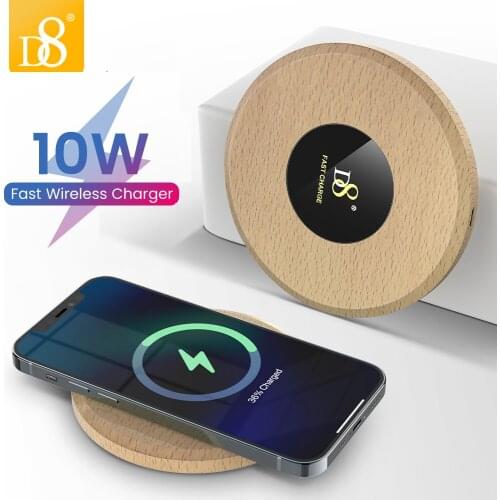 10W Qi Wireless Charger For iPhone 12 Max XR XS Fast Charging Pad Phone Wireless Charger Charging For Huawei 20 Pro Xiaomi