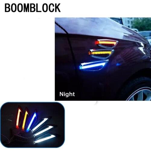 BOOMBLOCK LED Car Front Fender Side Marker Lights 12V Lamp Auto for BMW e90 e60 e46 f10 VW Golf 7 Passat B5 B6 B7 peugeot 206