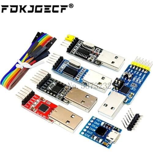CP2102 Micro USB 2.0 to UART TTL 5PIN Connector Module Serial Converter STC Replace FT232 USB TO TTL CH340G PL2303 for arduino