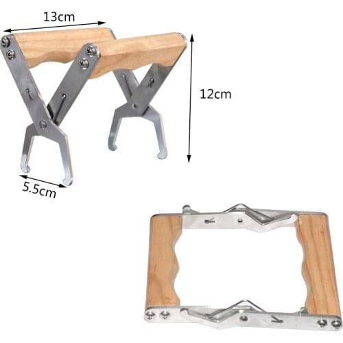 Beehive Frame Holder Wood Handle Capture Frame Grip Beekeeping Accessories Honey Bee tools Beekeeping Supplies