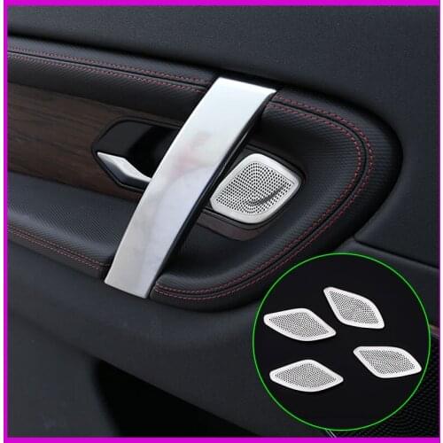 For Land Rover Discovery Sports Car Door Inner Handle Slot Net Cover Car Door Decoration Sticker Handle Net Cover