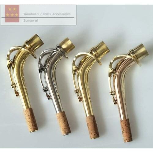 Eb Alto sax neck Brass Material or phosphor copper 24mm Saxophone